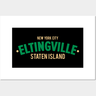 Eltingville - Staten Island Minimalist Apparel - NYC Posters and Art